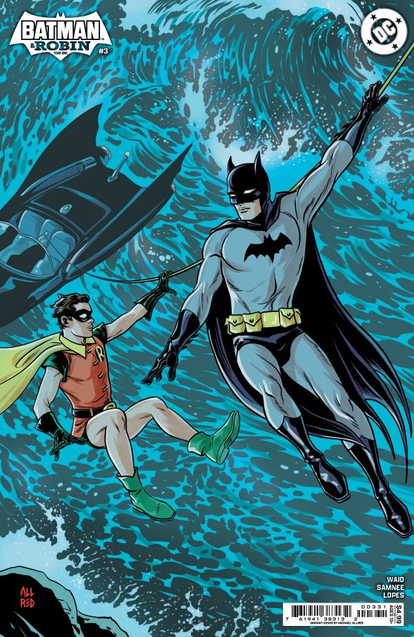 BATMAN AND ROBIN YEAR ONE #3 (OF 12) CVR C MICHAEL ALLRED CARD STOCK VAR