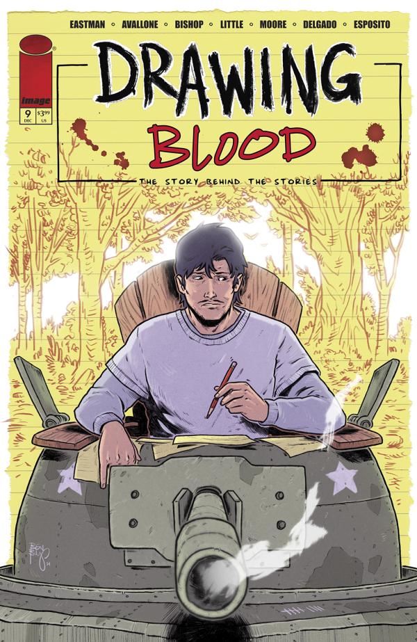 DRAWING BLOOD #9 (OF 12) CVR B BEN BISHOP VAR