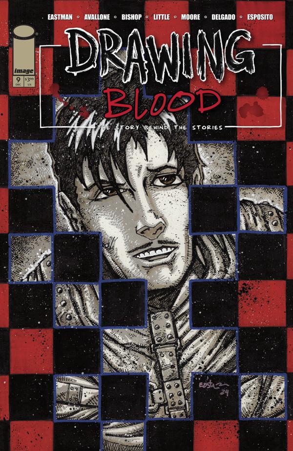 DRAWING BLOOD #9 (OF 12) CVR C KEVIN EASTMAN CHECKERED VAR