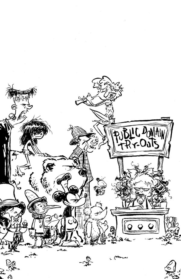 I HATE FAIRYLAND (2022) #18 CVR D INC 1:25 SKOTTIE YOUNG B&W VIRGIN VAR (MR)