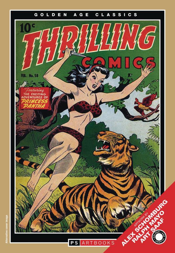 GOLDEN AGE THRILLING COMICS PRINCESS PANTHA SOFTEE VOL 01 (C