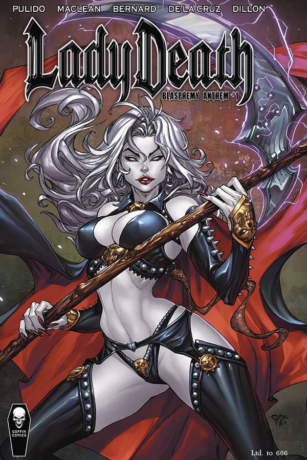 LADY DEATH BLASPHEMY ANTHEM #1 HC ED (MR)