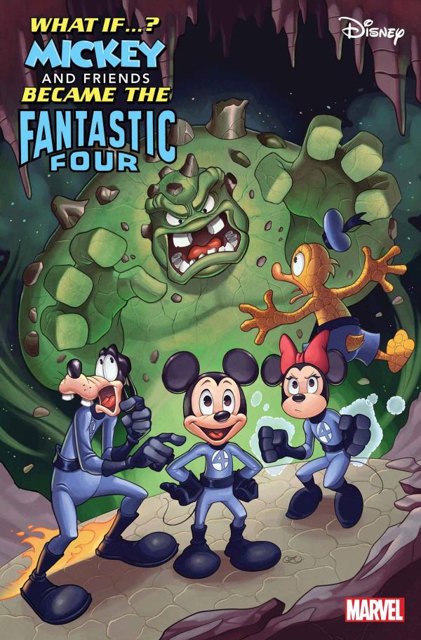 WHAT IF MICKEY & FRIENDS BECAME FANTASTIC FOUR #1 ZULLO VAR