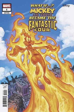 WHAT IF MICKEY & FRIENDS BECAME FANTASTIC FOUR #1 YOUNG VAR