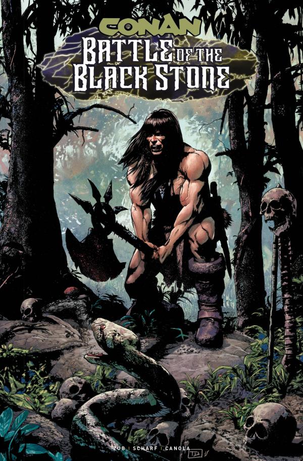 CONAN BARBARIAN BATTLE BLACKSTONE #4 (OF 4) CVR A NACHLIK (M