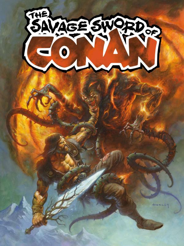 SAVAGE SWORD OF CONAN #6 (OF 6) CVR B HORLEY (MR)