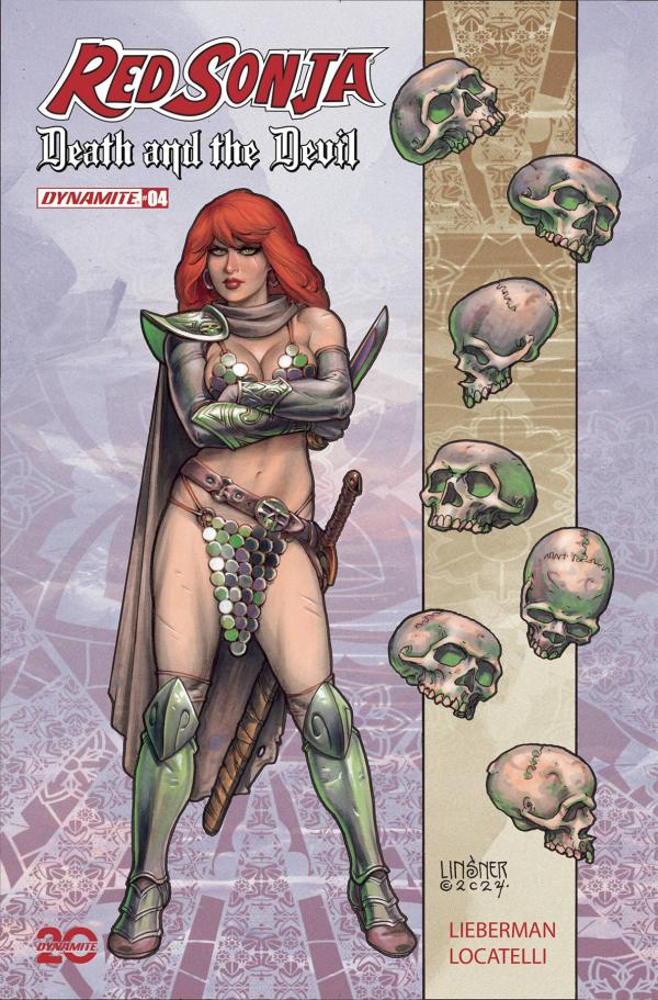 RED SONJA DEATH AND THE DEVIL #4 CVR A LINSNER