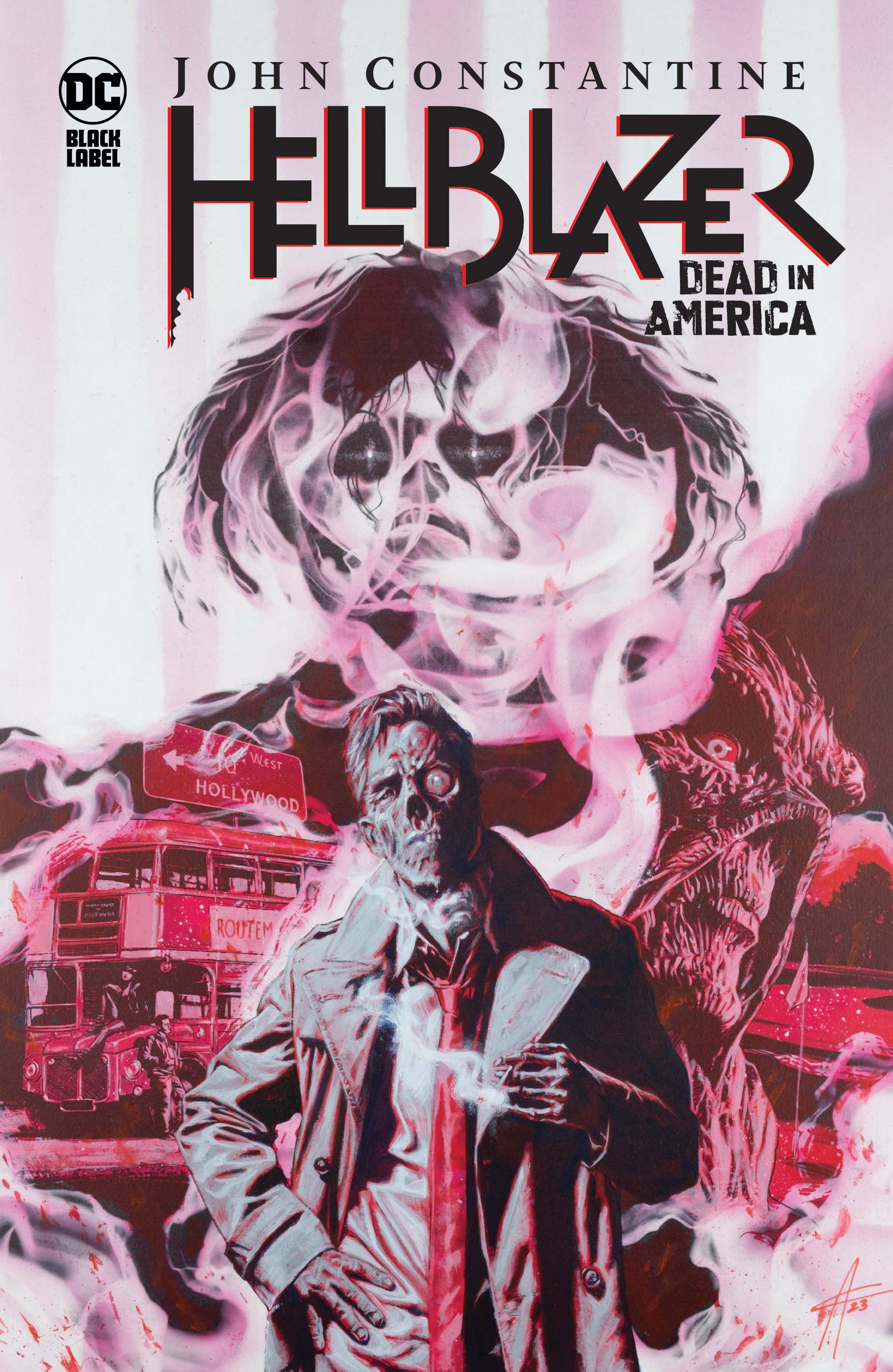 JOHN CONSTANTINE HELLBLAZER DEAD IN AMERICA HC (MR)