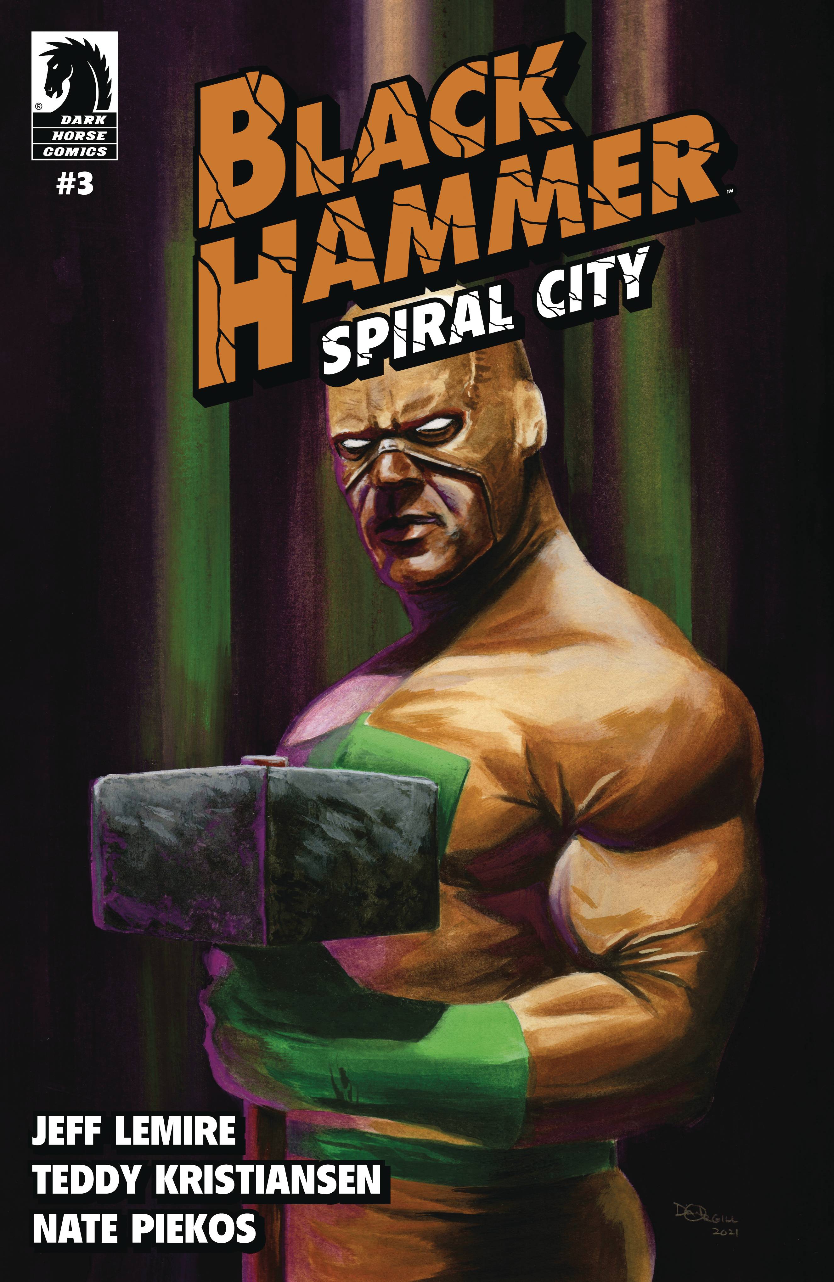 BLACK HAMMER SPIRAL CITY #3 CVR B ORGILL