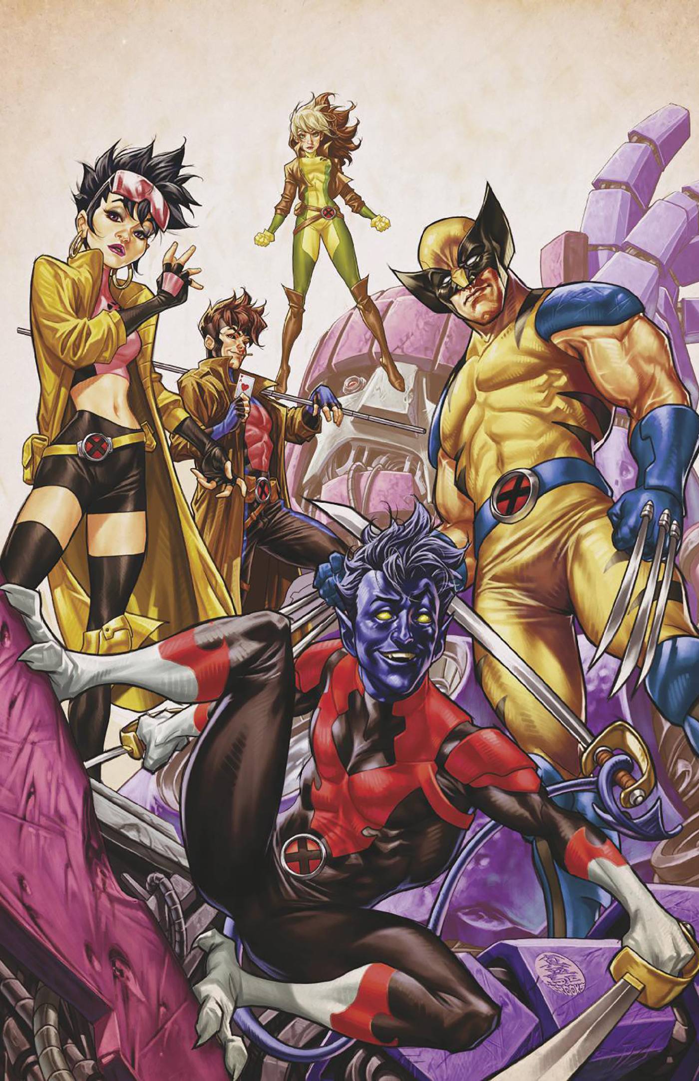 UNCANNY X-MEN #7 1:50 COPY INCV MARK BROOKS VIR VAR