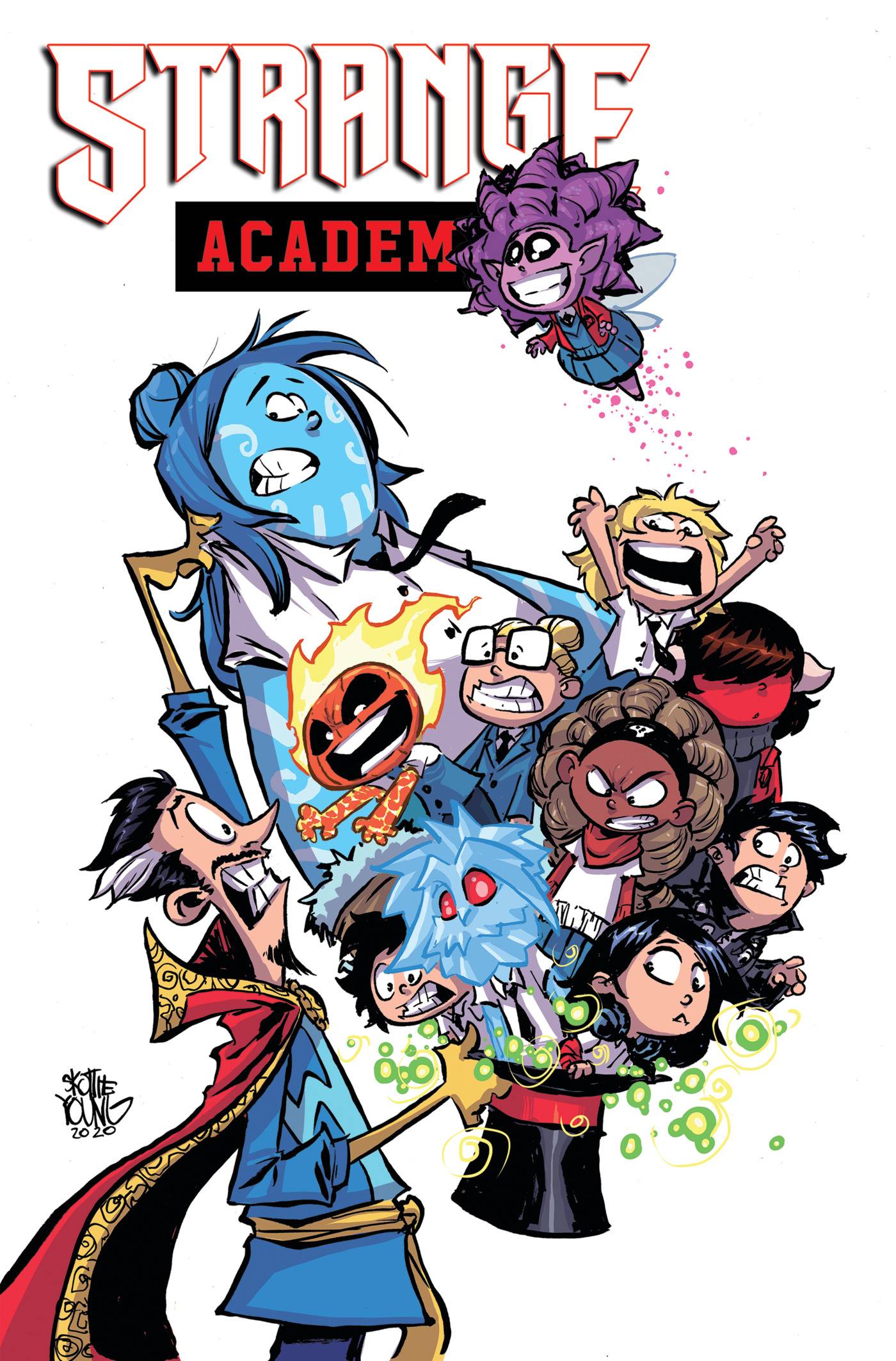 STRANGE ACADEMY OMNIBUS HC SKOTTIE YOUNG DM VAR