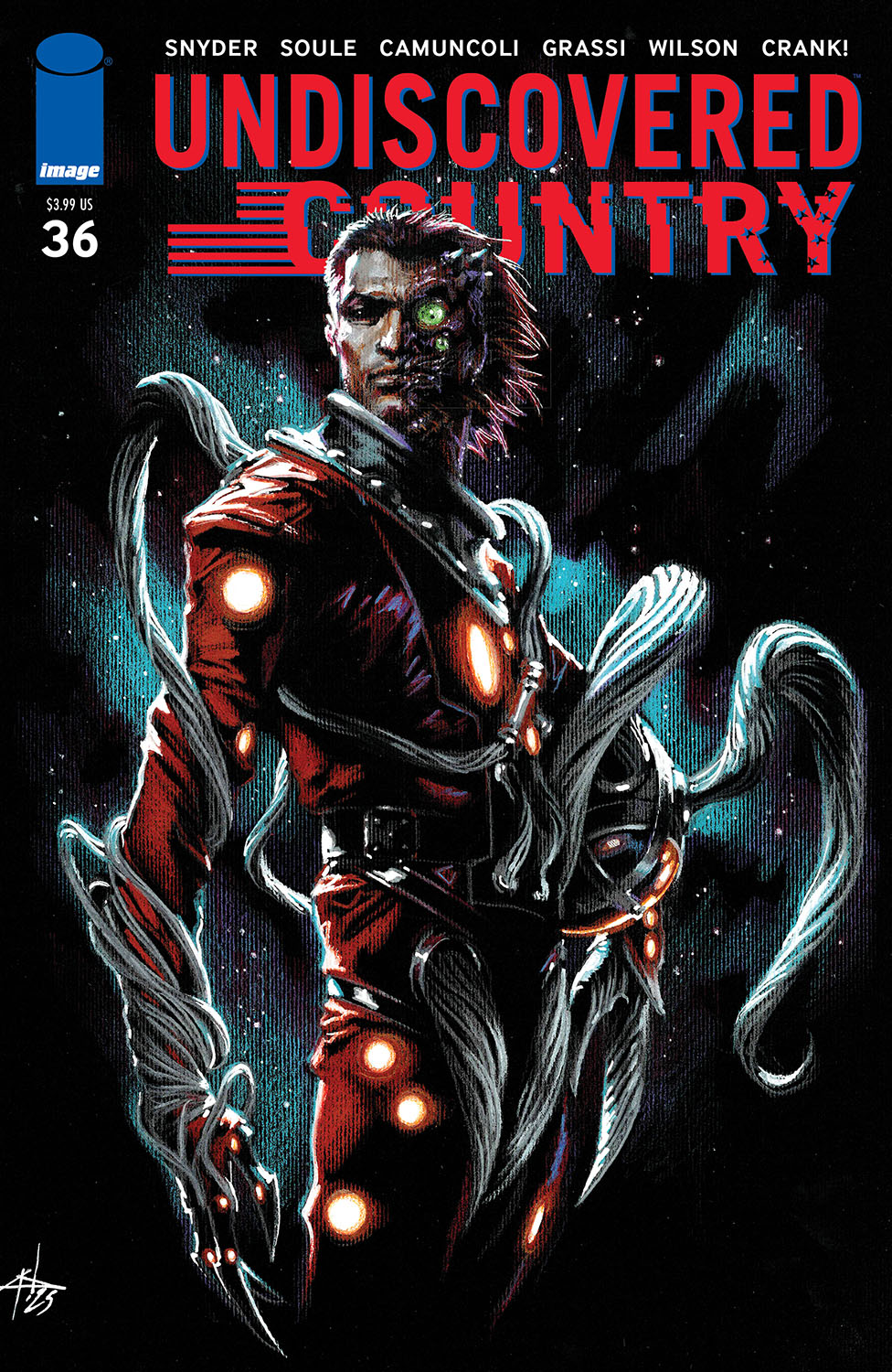 UNDISCOVERED COUNTRY #36 CVR B GABRIELLE DELL OTTO VAR (MR)