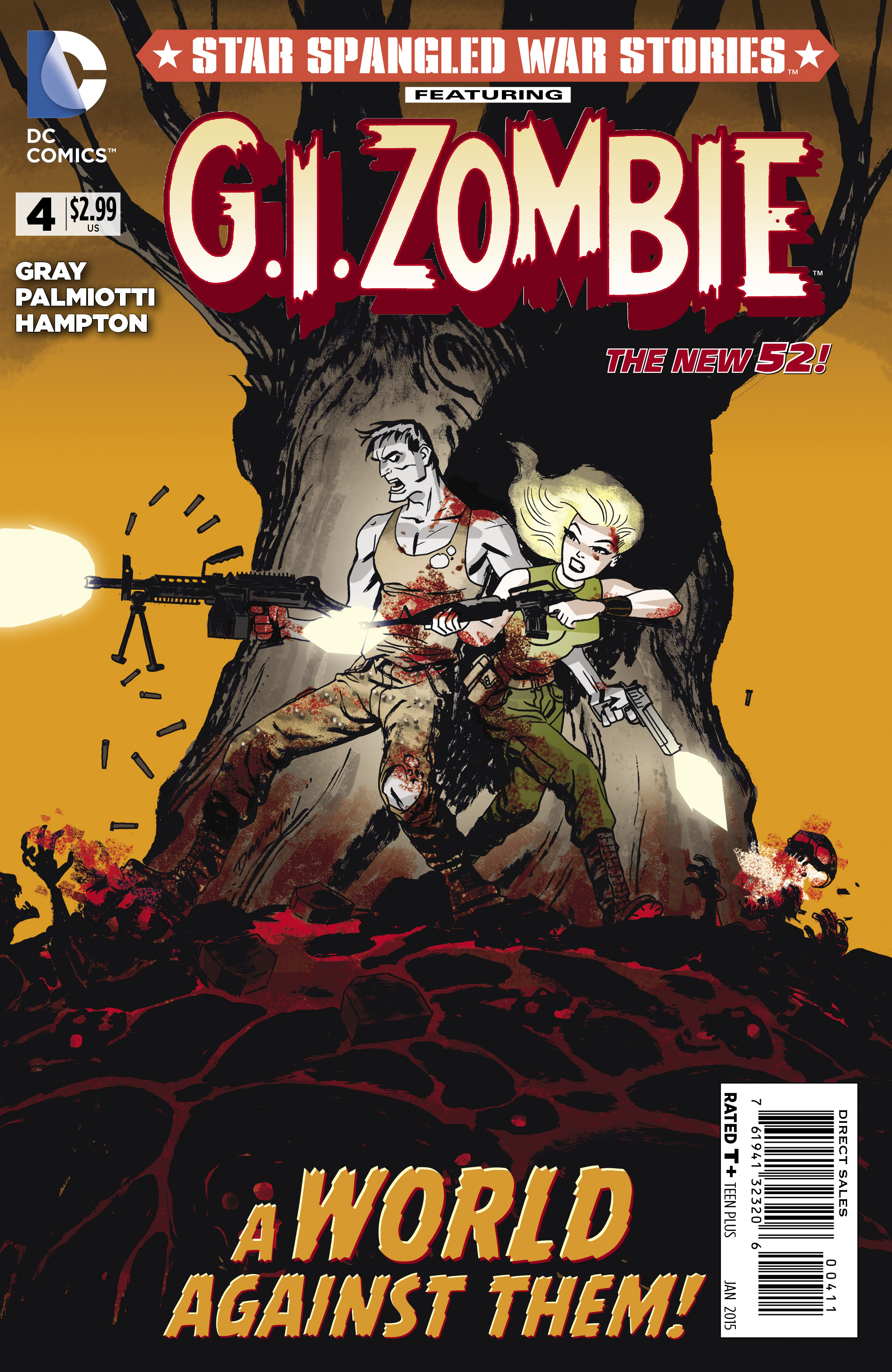 STAR SPANGLED WAR STORIES GI ZOMBIE #4