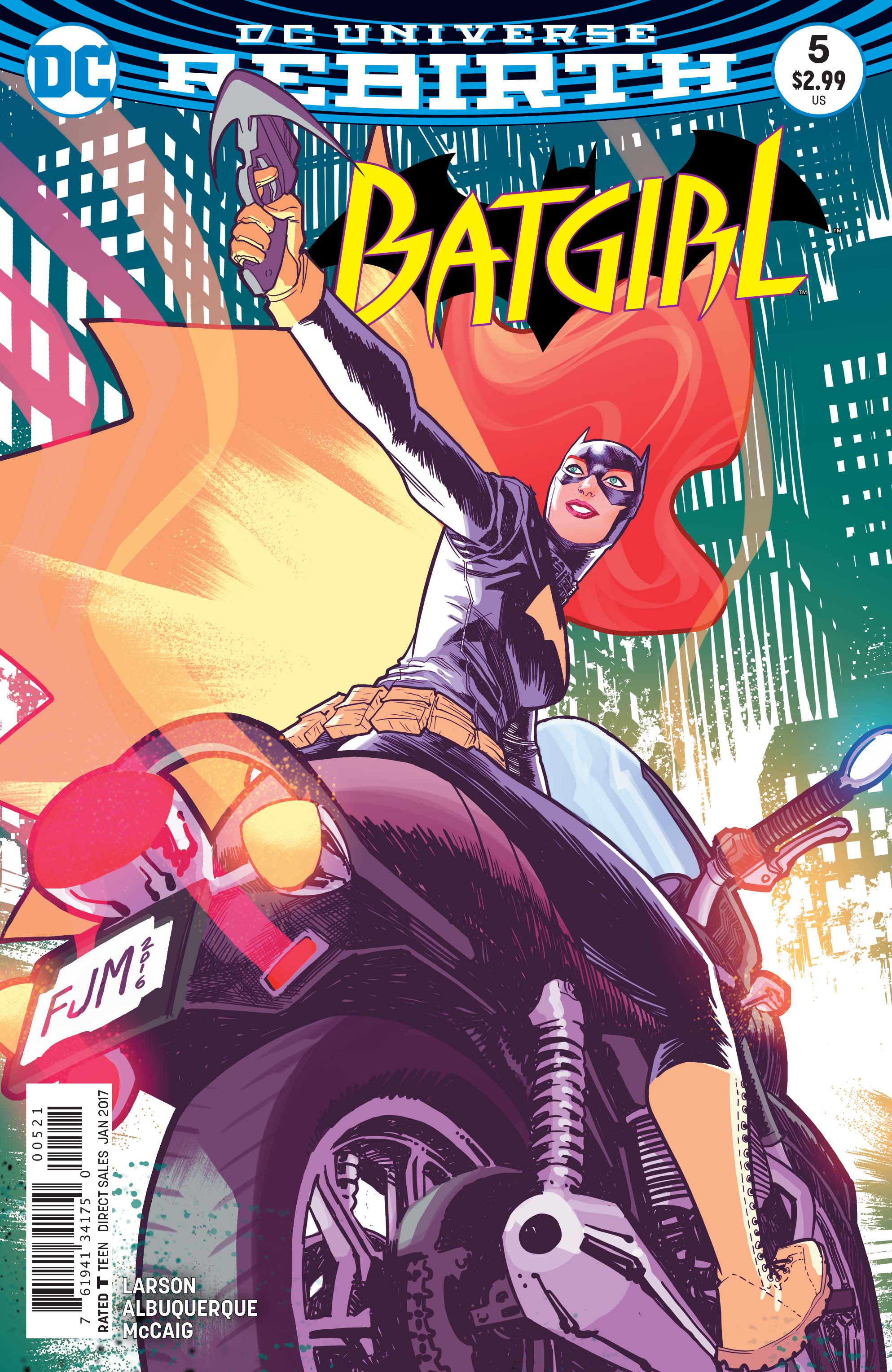 BATGIRL #5 VAR ED