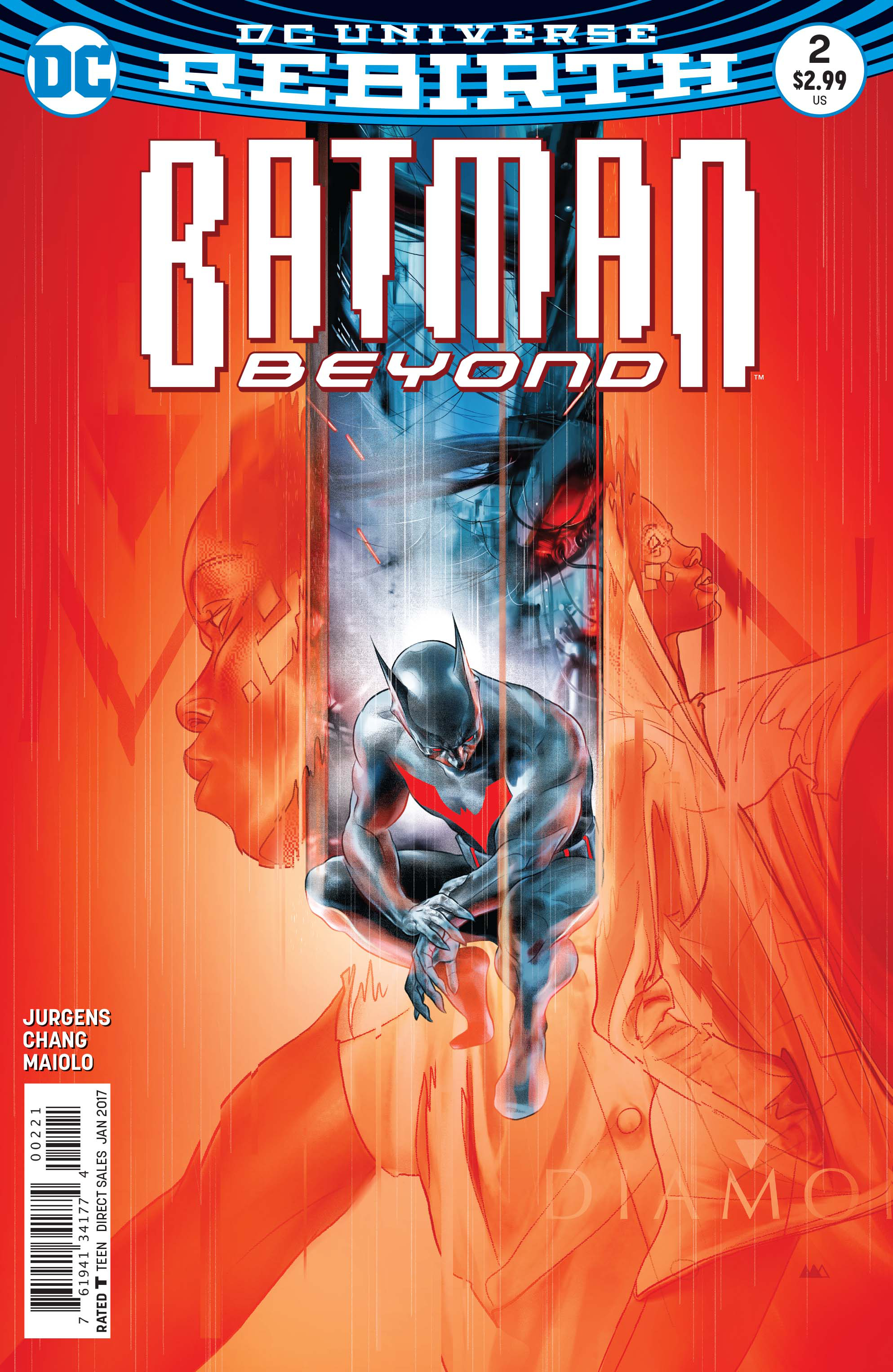 BATMAN BEYOND #2 VAR ED