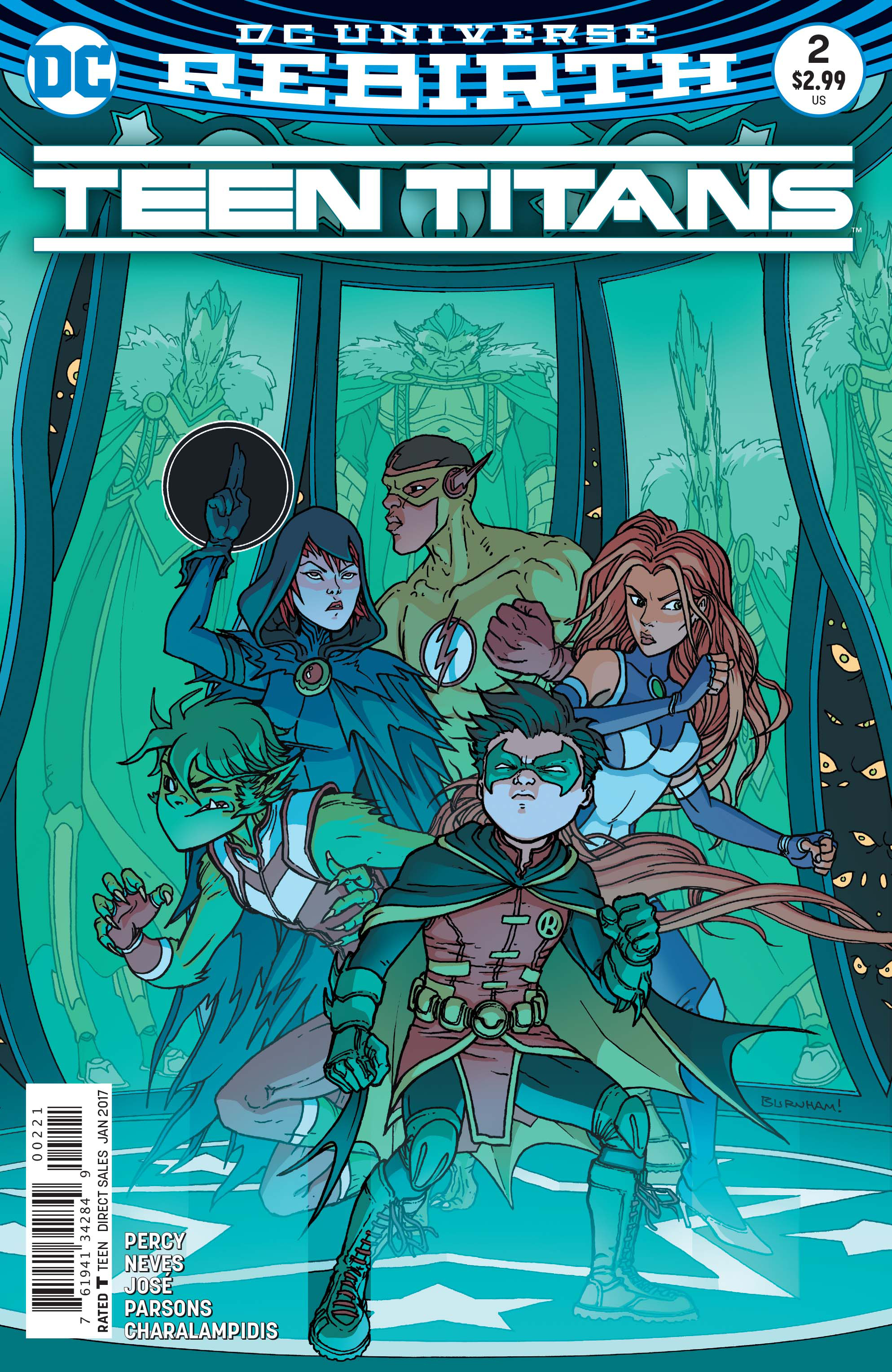 TEEN TITANS #2 VAR ED