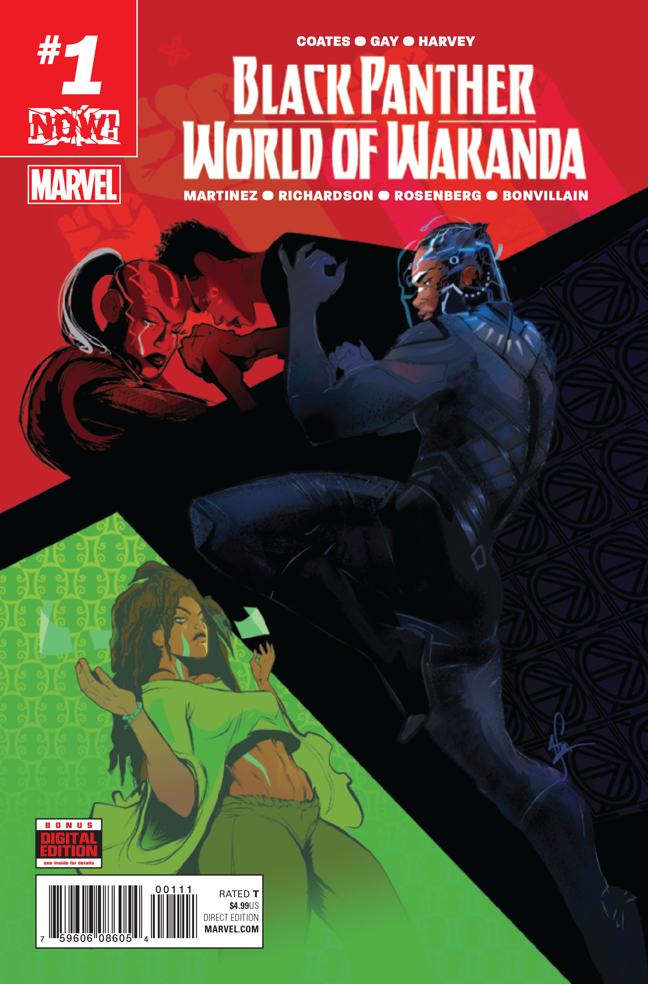 NOW BLACK PANTHER WORLD OF WAKANDA #1