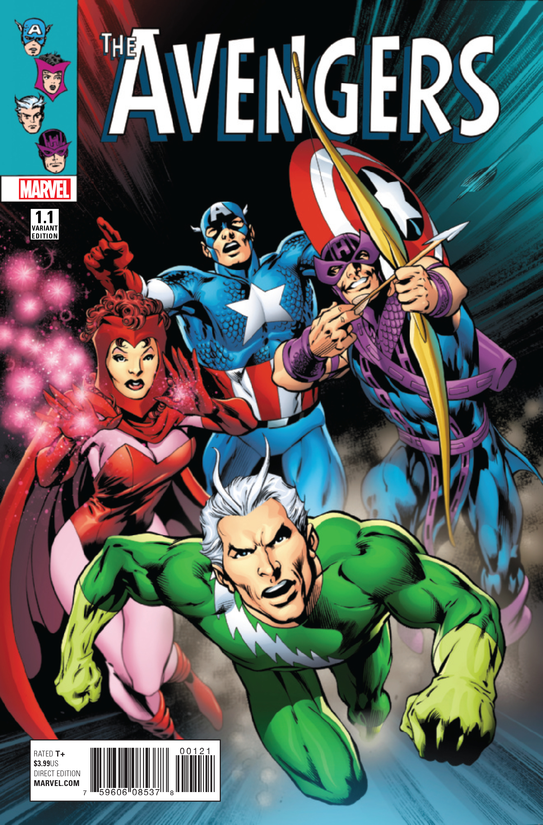 NOW AVENGERS #1.1 DAVIS VAR