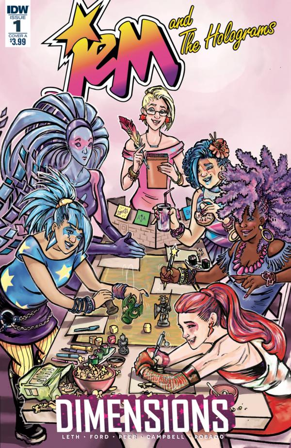 JEM & THE HOLOGRAMS DIMENSIONS #1 CVR A FORD