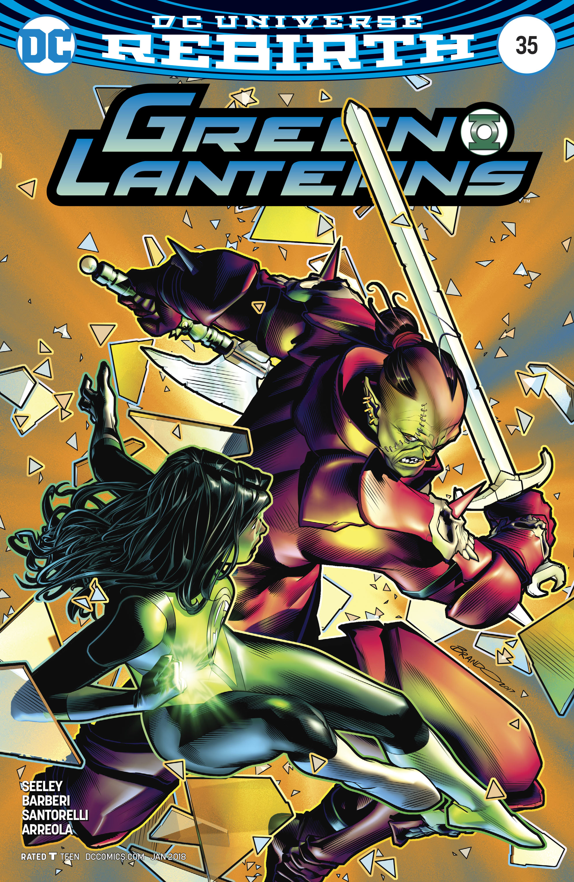 GREEN LANTERNS #35 VAR ED