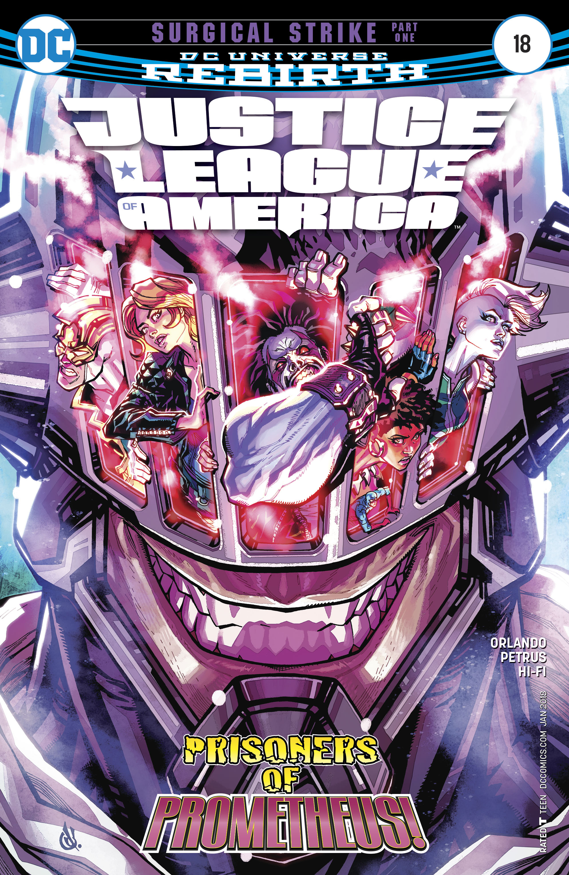 JUSTICE LEAGUE OF AMERICA #18