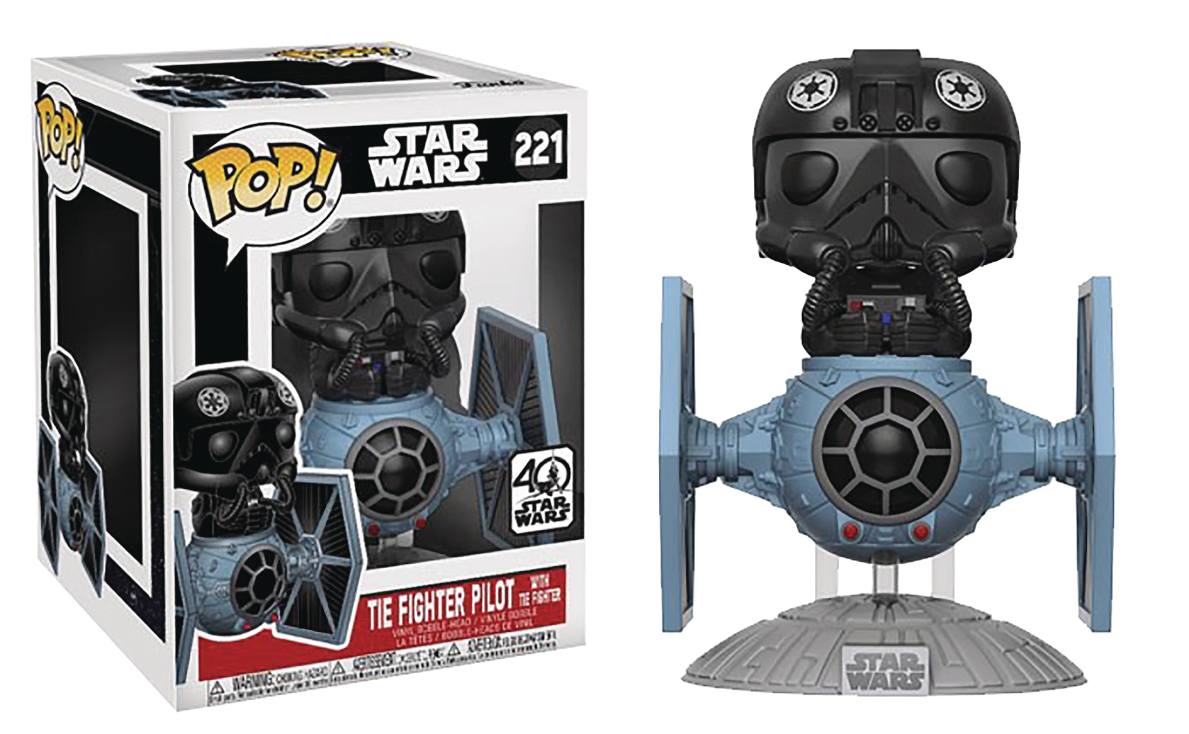 Tie Fighter Pilot With Tie Fighter 221