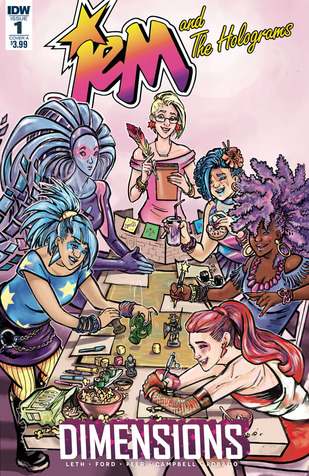 JEM & THE HOLOGRAMS DIMENSIONS #1 CVR A FORD