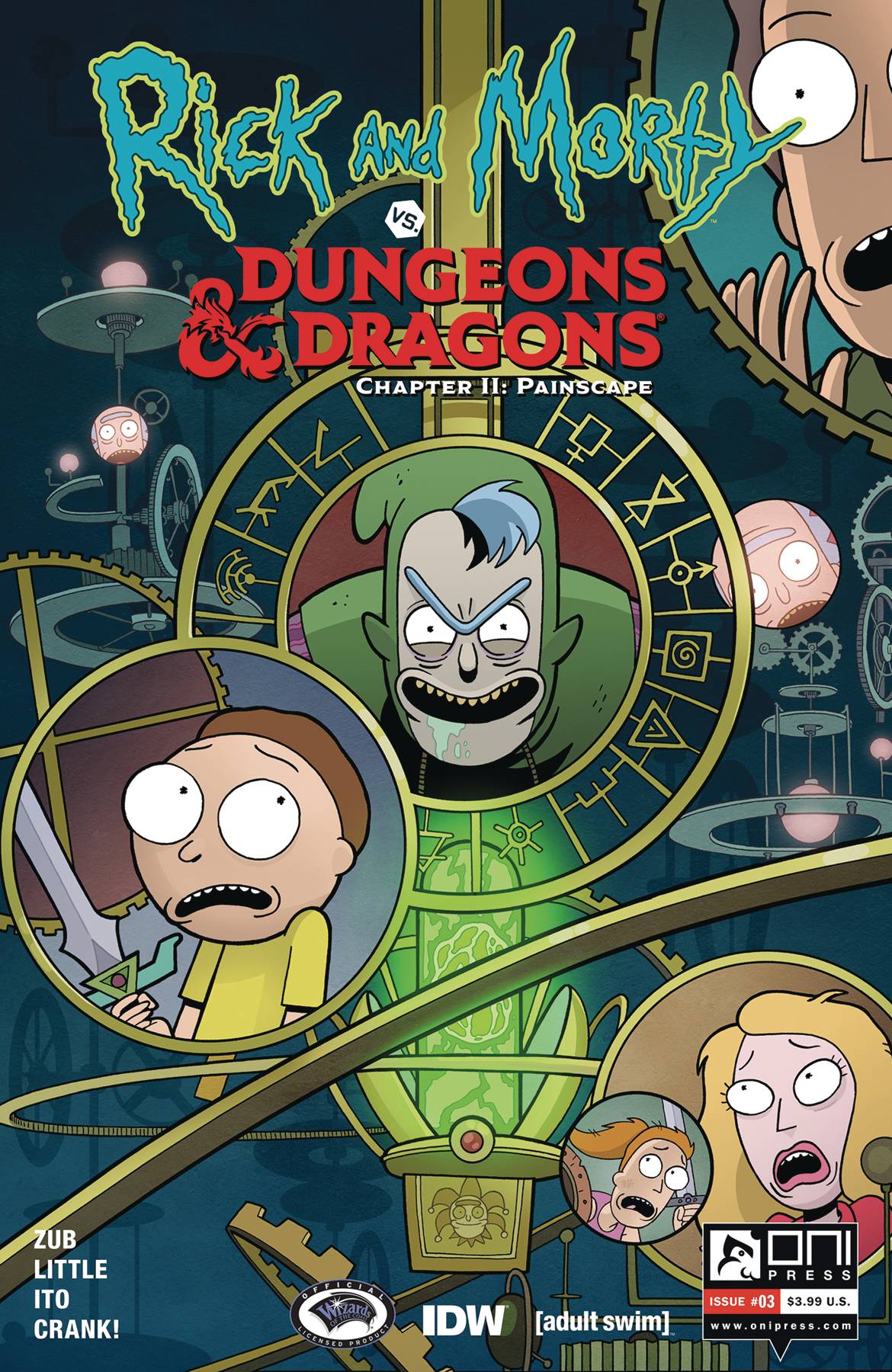 RICK & MORTY VS D&D II PAINSCAPE #3 CVR A ITO