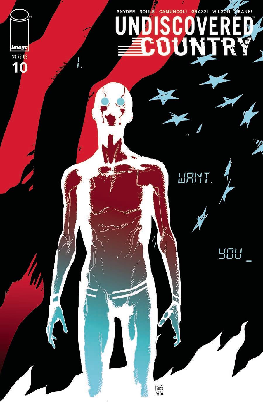 UNDISCOVERED COUNTRY #10 CVR B SORRENTINO