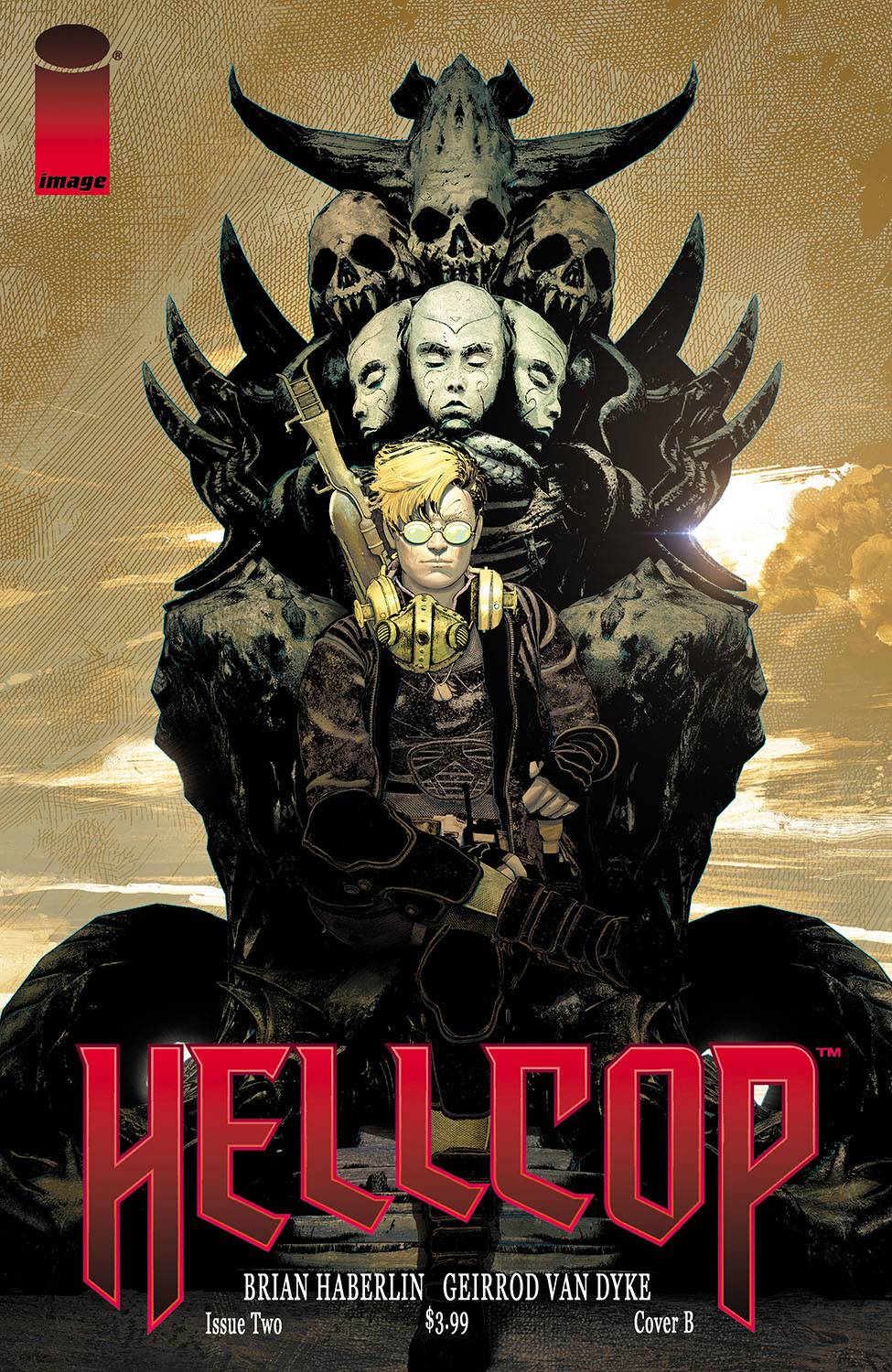 HELLCOP #2 CVR B HABERLIN & VAN DYKE (MR)