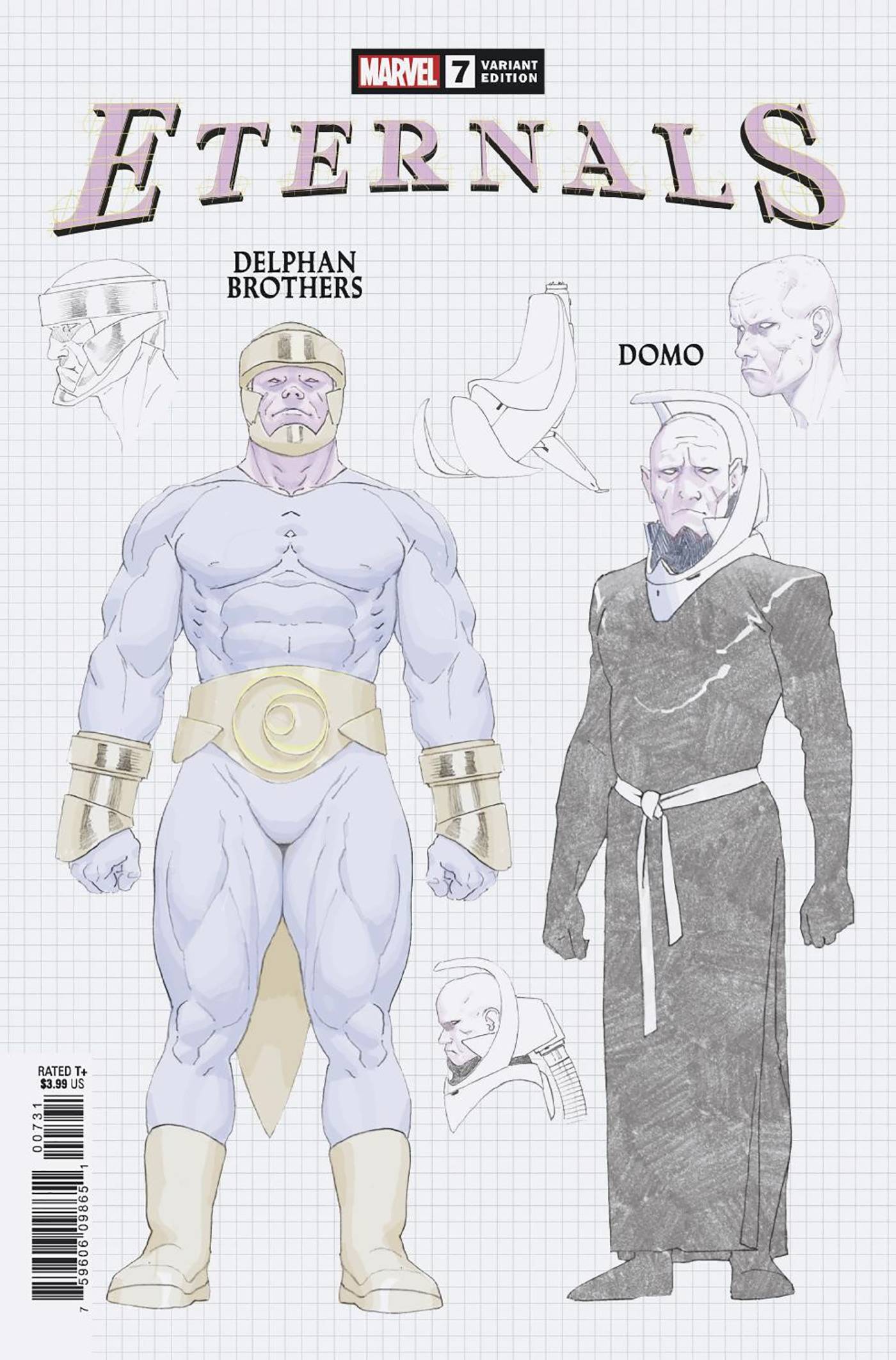 ETERNALS #7 RIBIC DESIGN VAR