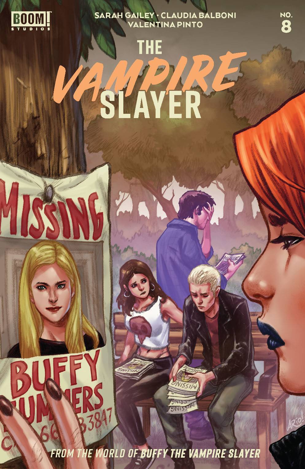 VAMPIRE SLAYER (BUFFY) #8 CVR A ANINDITO