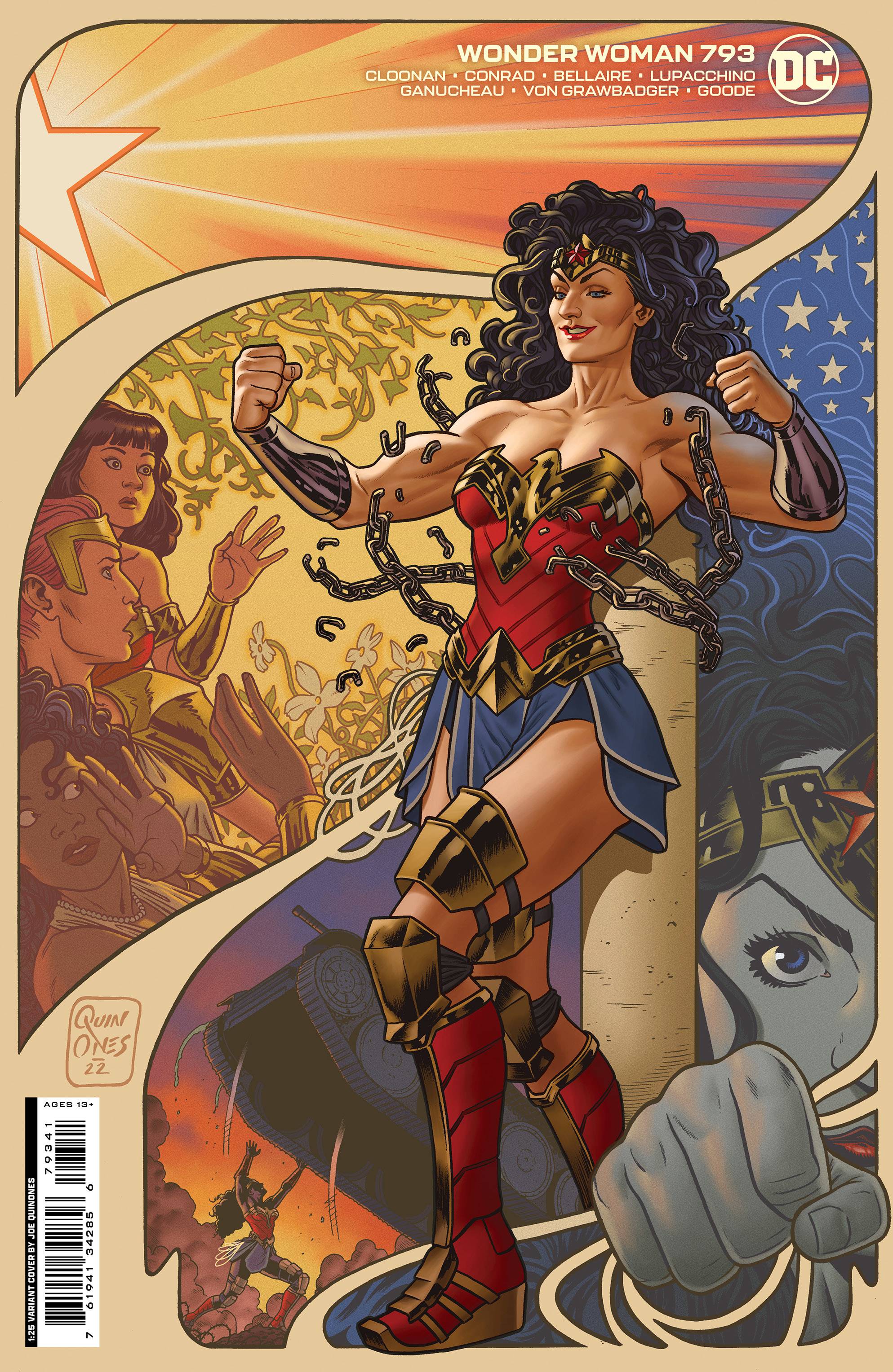 WONDER WOMAN #793 CVR E 1:25 QUINONES VAR