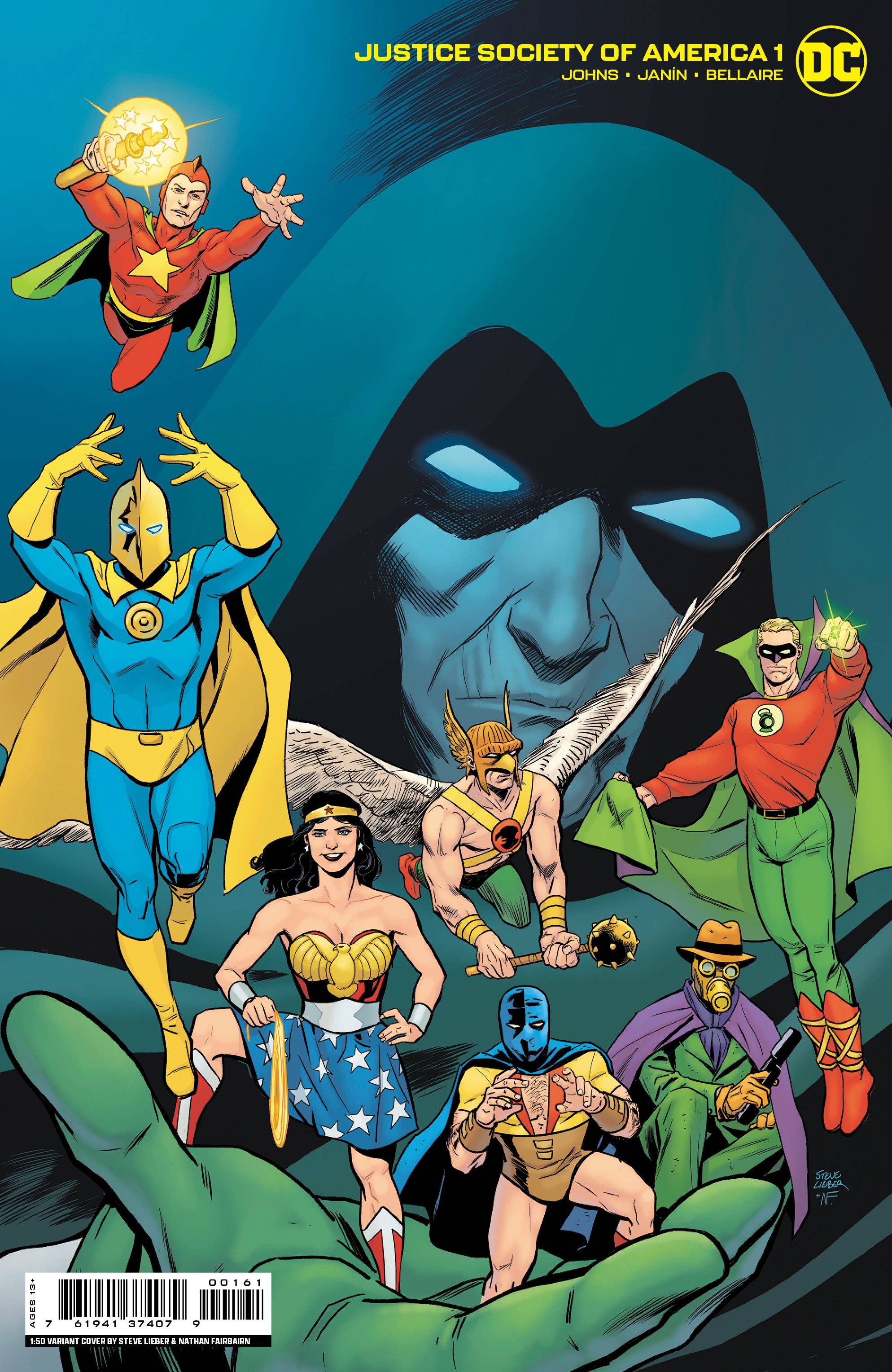 JUSTICE SOCIETY OF AMERICA #1 CVR E 1:50 LIEBER VAR