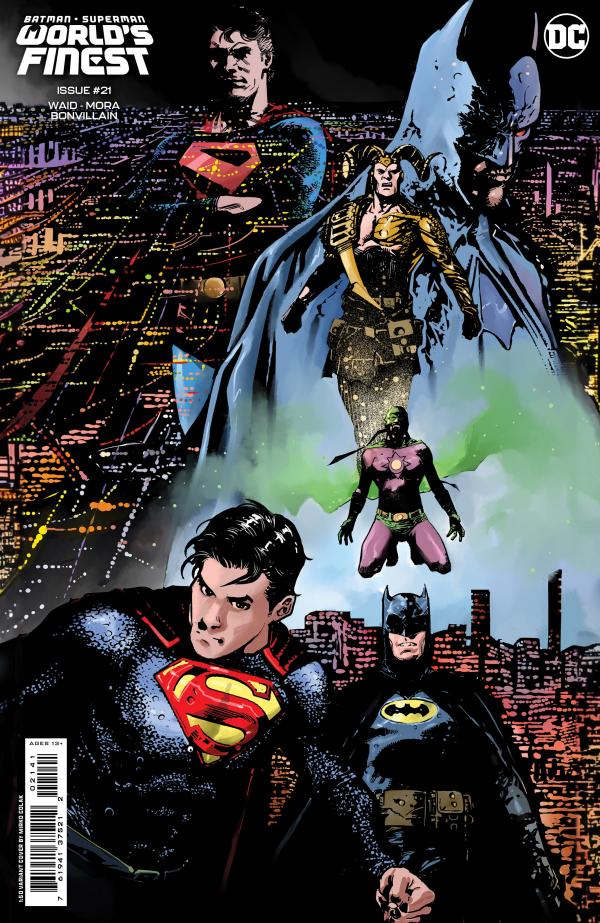 BATMAN SUPERMAN WORLDS FINEST #21 CVR F INC 1:50 MIRKO COLAK CARD STOCK VAR