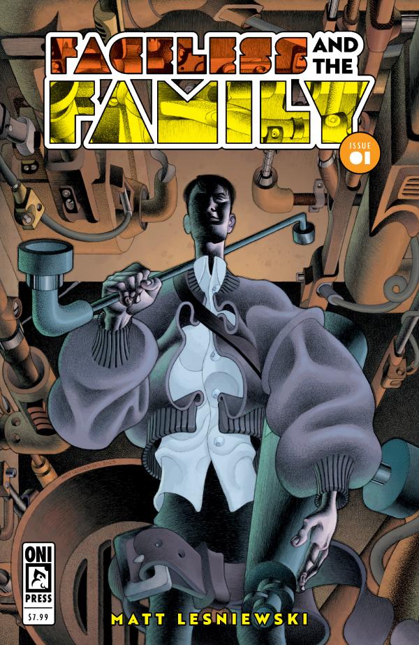 FACELESS AND THE FAMILY #1 (OF 4) CVR A MATT LESNIEWSKI & DAVE STEWART