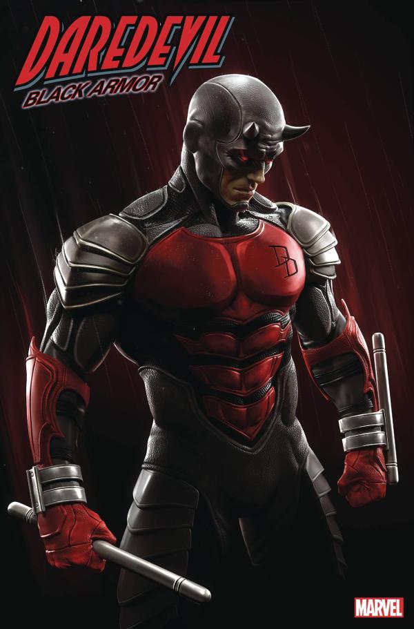 DAREDEVIL BLACK ARMOR #1 1:25 COPY INCV RAFAEL GRASSETTI VAR