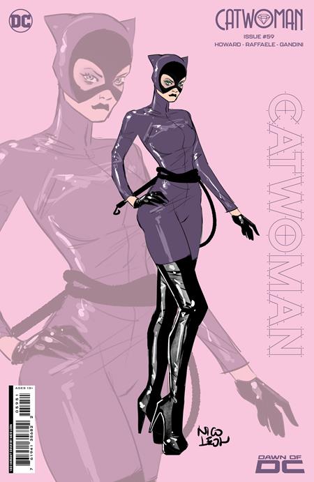 CATWOMAN #59 CVR E INC 1:50 NICO LEON CARD STOCK VAR