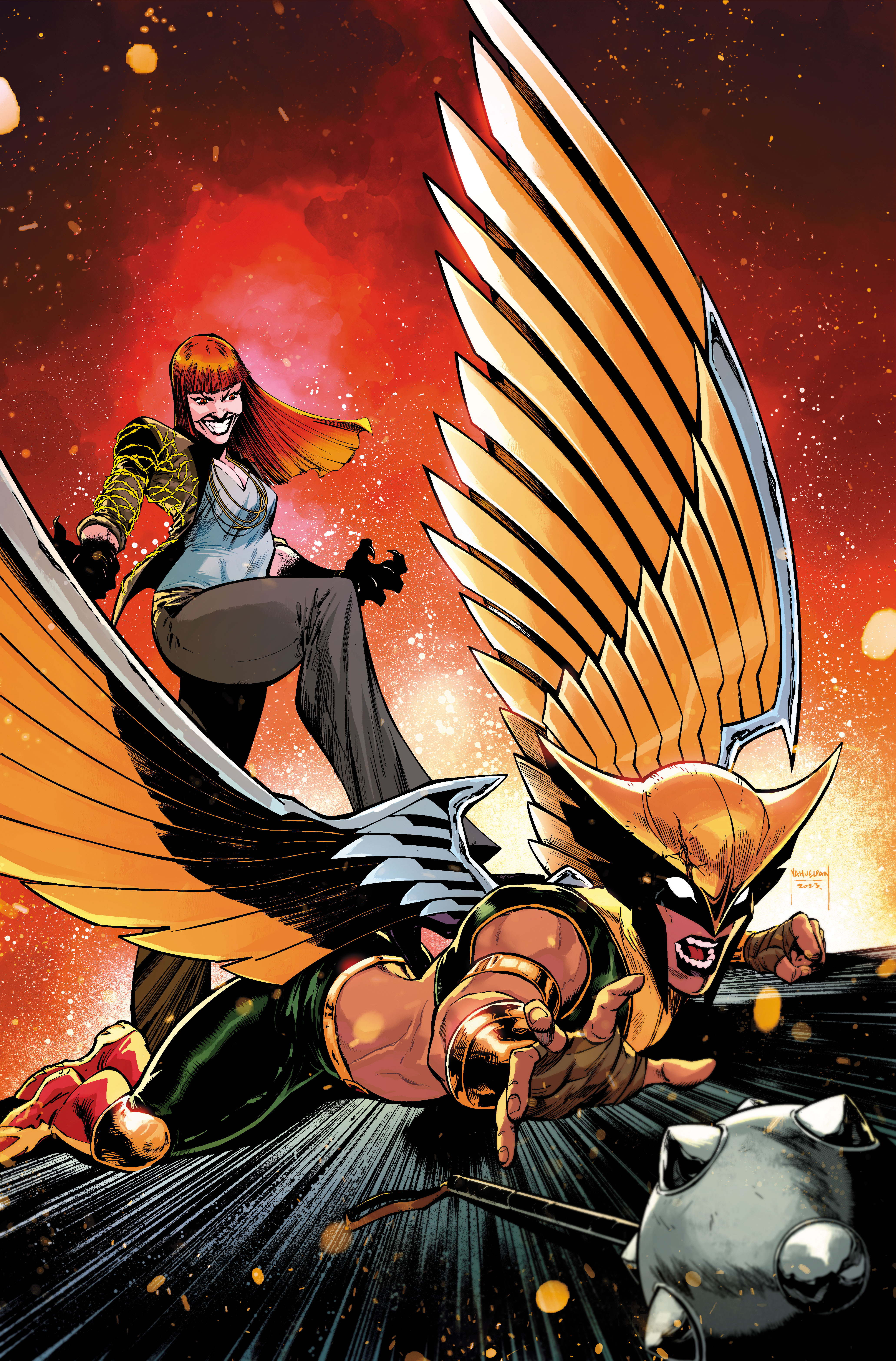 HAWKGIRL #5 (OF 6) CVR A AMANCAY NAHUELPAN