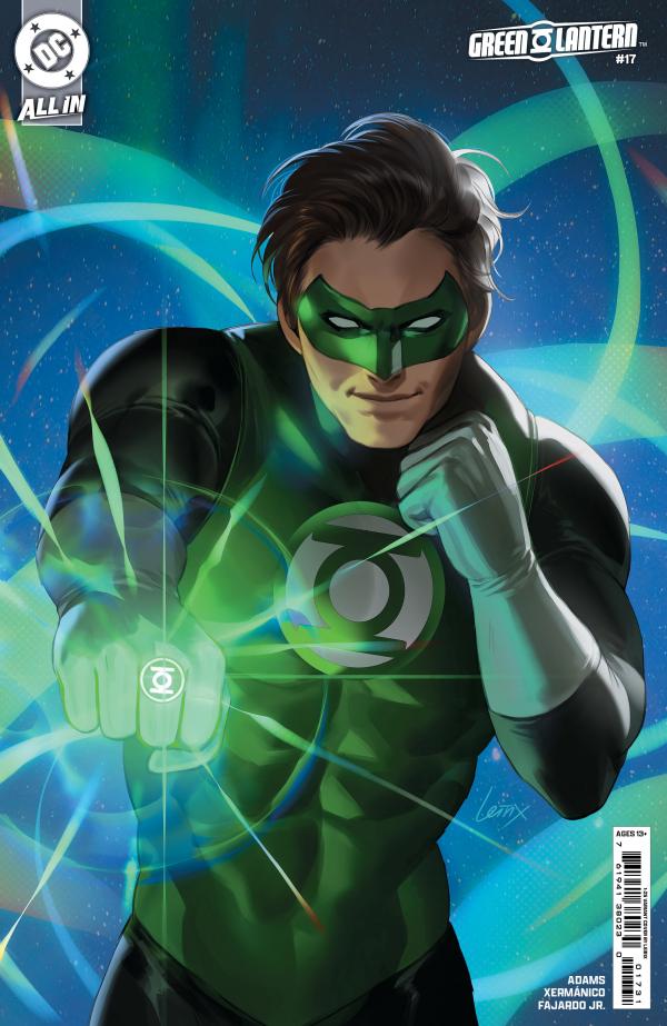 GREEN LANTERN #17 CVR D INC 1:25 LESLEY LEIRIX LI CARD STOCK VAR