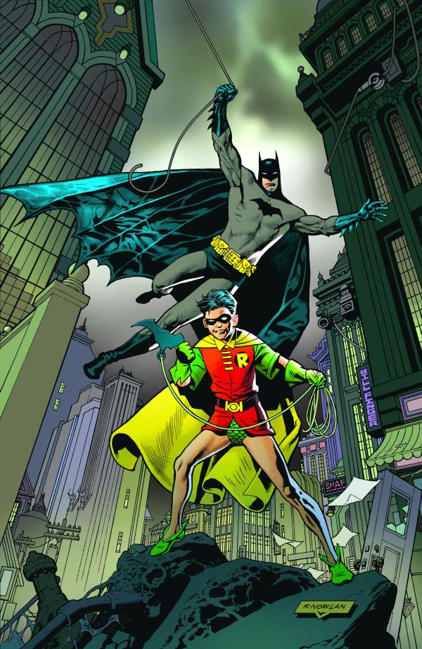 BATMAN AND ROBIN YEAR ONE #2 (OF 12) CVR B KEVIN NOWLAN CARD STOCK VAR