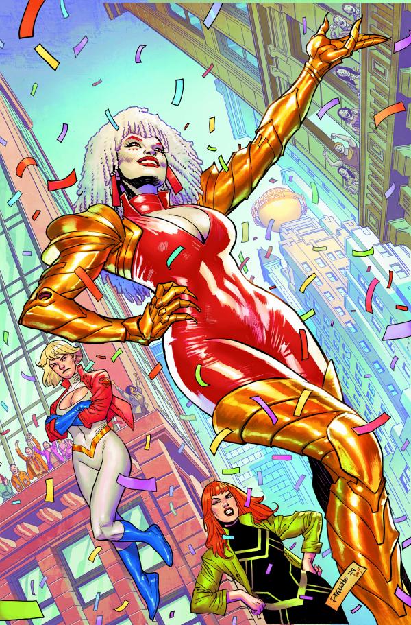 POWER GIRL #15 CVR A YANICK PAQUETTE