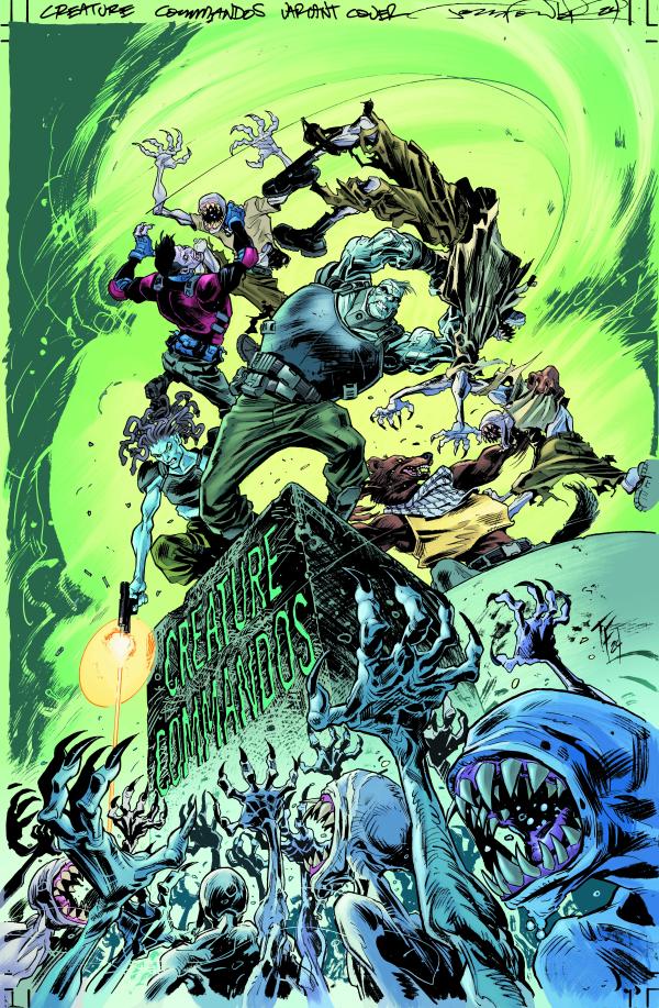 DC HORROR PRESENTS CREATURE COMMANDOS #2 (OF 6) CVR B TOM FOWLER CARD STOCK VAR (MR)