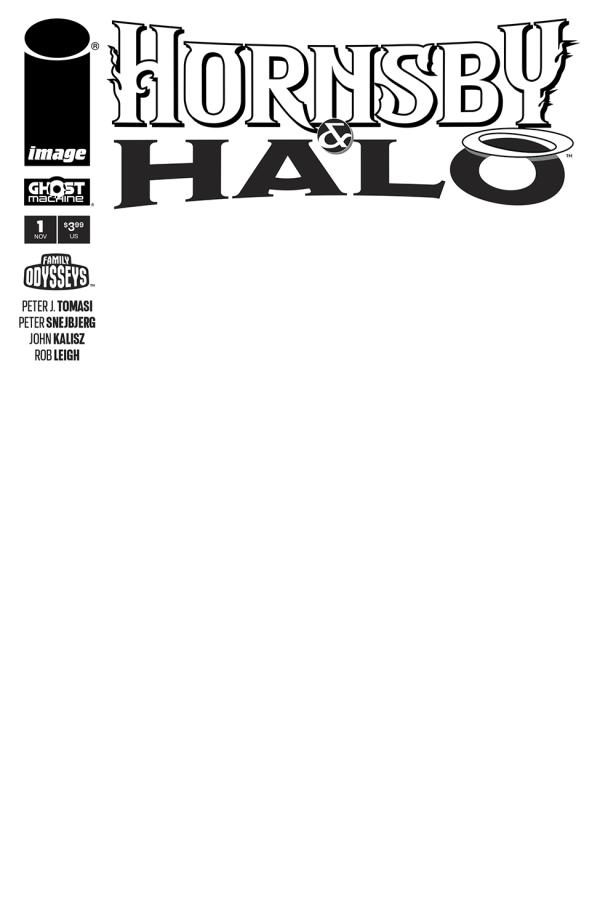 HORNSBY & HALO #1 CVR F BLANK SKETCH VAR