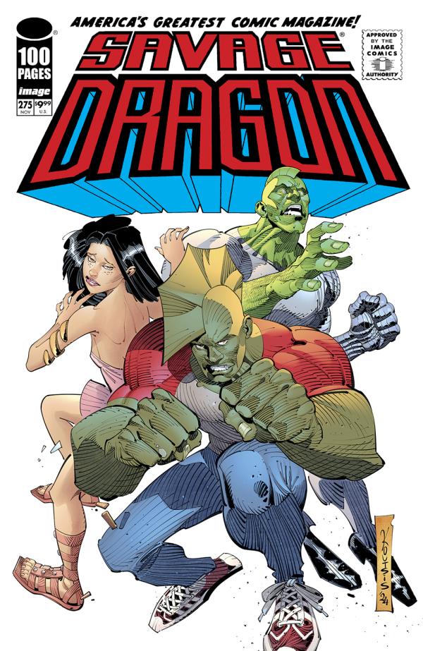 SAVAGE DRAGON #275 CVR C NIKOS KOUTSIS VAR (MR)