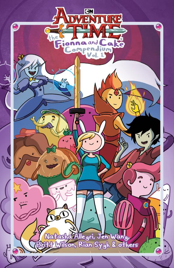 ADVENTURE TIME HC VOL 1 THE FIONNA AND CAKE COMPENDIUM DIRECT MARKET EXCLUSIVE