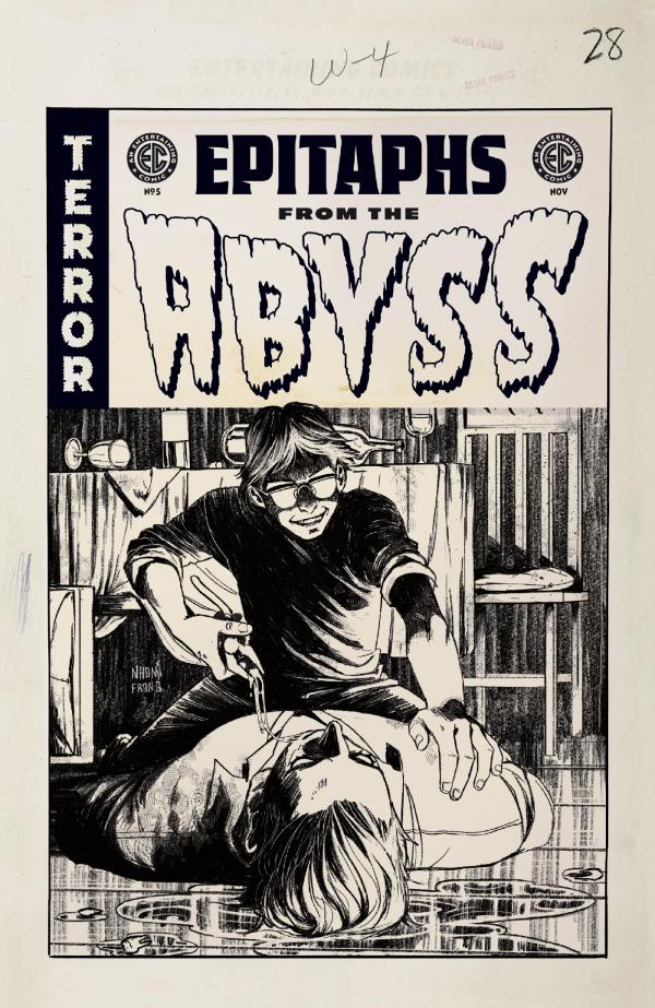 EC EPITAPHS FROM THE ABYSS #5  (OF 12) CVR D INC 1:20 NAOMI FRANQ B&W ARTIST EDITION VAR (MR)