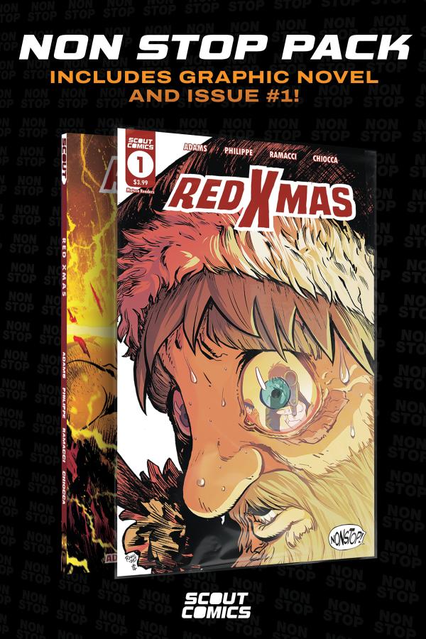 RED XMAS COLLECTORS PACK  #1 AND COMPLETE TP (NONSTOP) (MR)