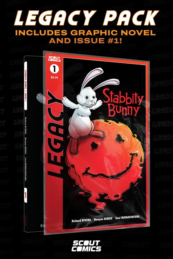 STABBITY BUNNY VOL 1 SCOUT LEGACY COLLECTORS PACK #1 AND COMPLETE TP (NONSTOP)