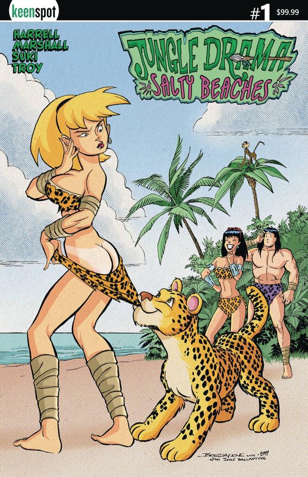 JUNGLE DRAMA SALTY BEACHES #1 CVR G JON BOGDANOVE METAL COVE